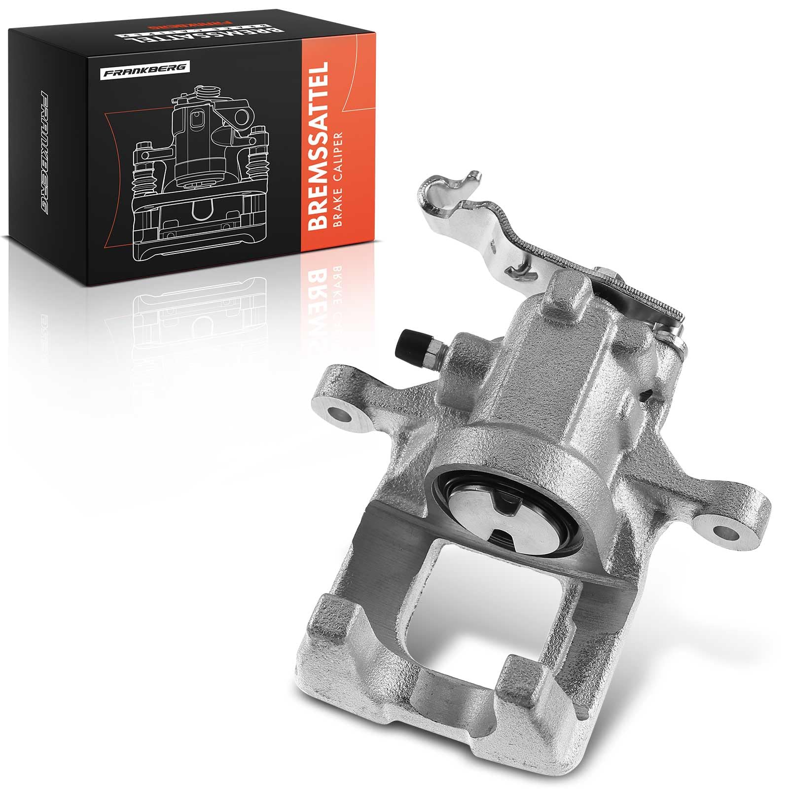 Frankberg Brake Caliper Disc Brake Rear Left Compatible with Golf VI A3 O.c.t.a.v.i.a II T.o.u.r.a.n Leon Altea Altea XL Superb II Yeti Beetle E.O.S J.e.t.t.a IV S.c.i.r.o.c.c.o