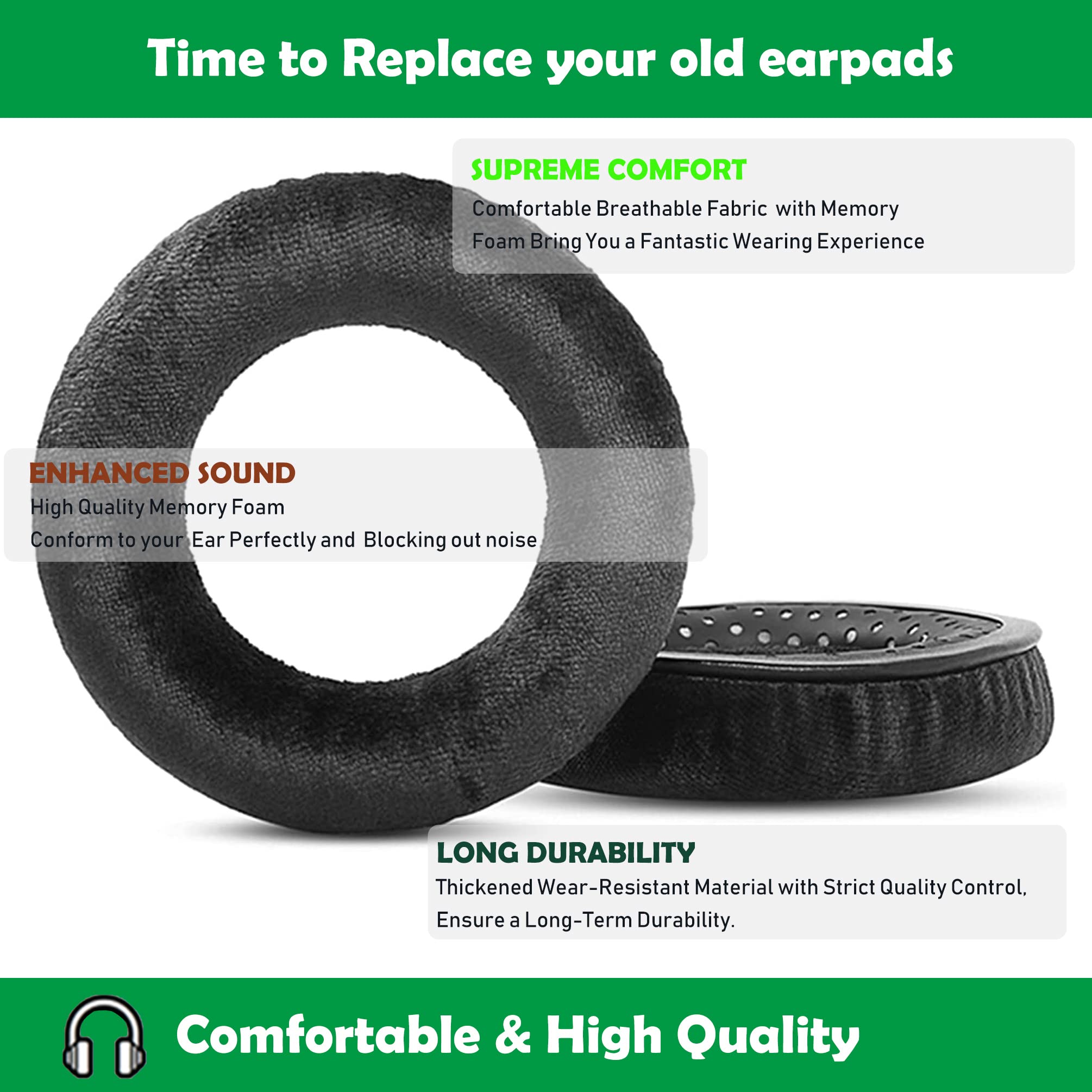 Amazon | プレミアム交換用イヤーパッドクッション Beyerdynamic DT