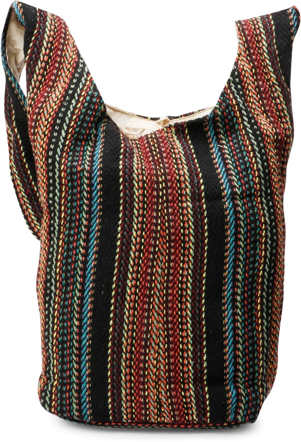 LONGING TO BUY Hemp Messenger Crossbody Sling Bag - Unisex Beach Party Bag - Image 4