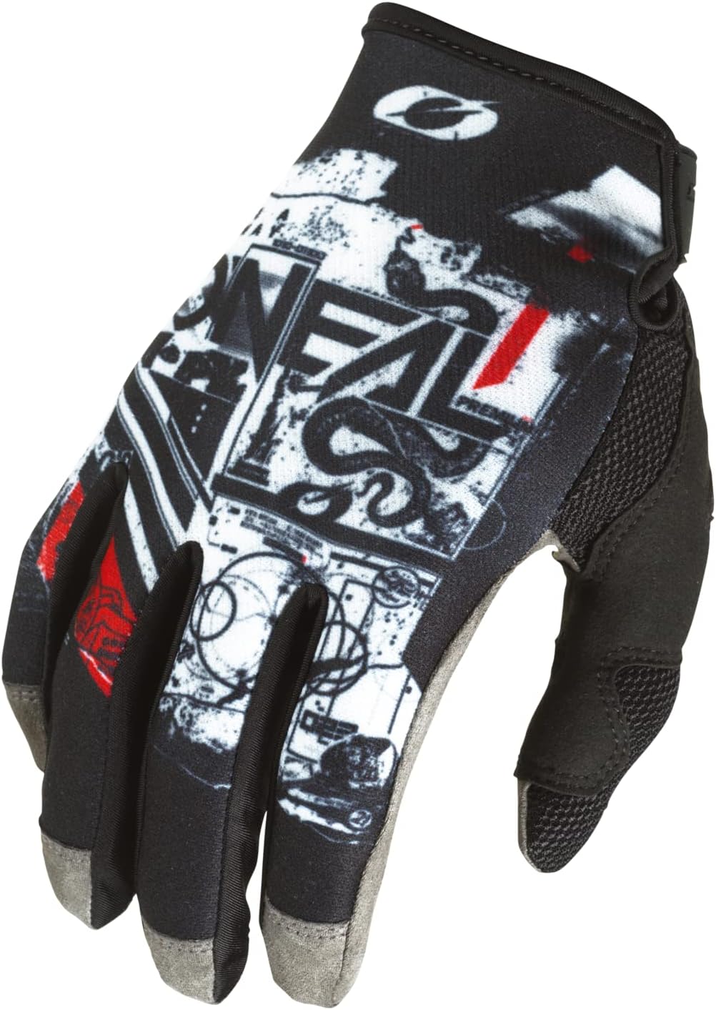 O’Neal Mayhem Scarz Glove, Black/White 12 O’Neal Mayhem Scarz Glove, Black/White 12