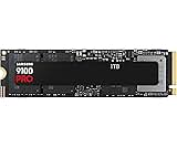 Samsung 9100 PRO NVMe M.2 SSD, 1 TB, PCIe 5.0, 14.700 MB/s Lesen, 13.300 MB/s Schreiben, Interne SSD für Gaming, Videobearbeitung und AI, Schwarz, MZ-VAP1T0BW