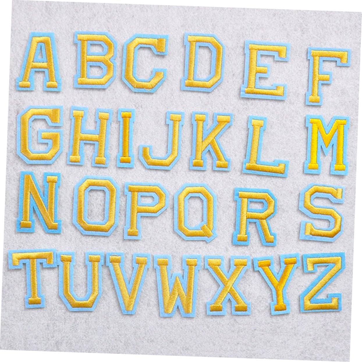 Lurrose 260pezzi Patch Lettere Adesive Per Decorazione Toppe Termoadesive Per Abbigliamento Borse Jeans e Magliette Per Riparazioni e Personalizzazione Con Vivaci e Design Creativo