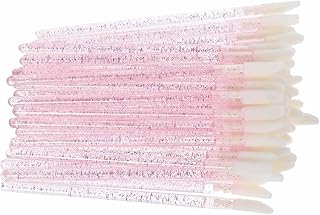 250 aplicadores de pincel de labios rosa, bar...