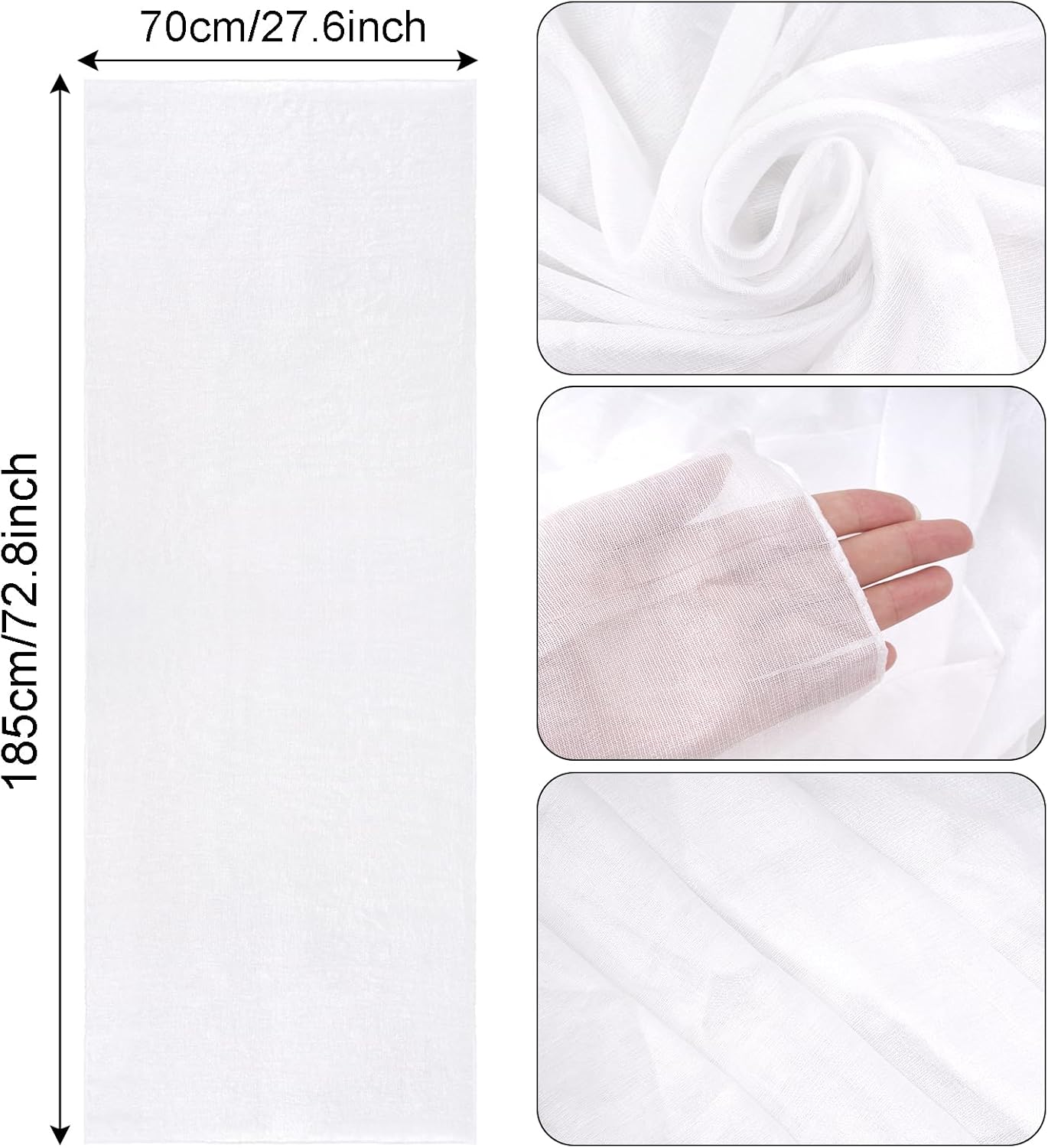 Women's Pashmina Shawls and Wraps for Evening Dresses Wedding Shawl Wraps Bridal Scarve for Women Bridesmaid Scarf - Image 2