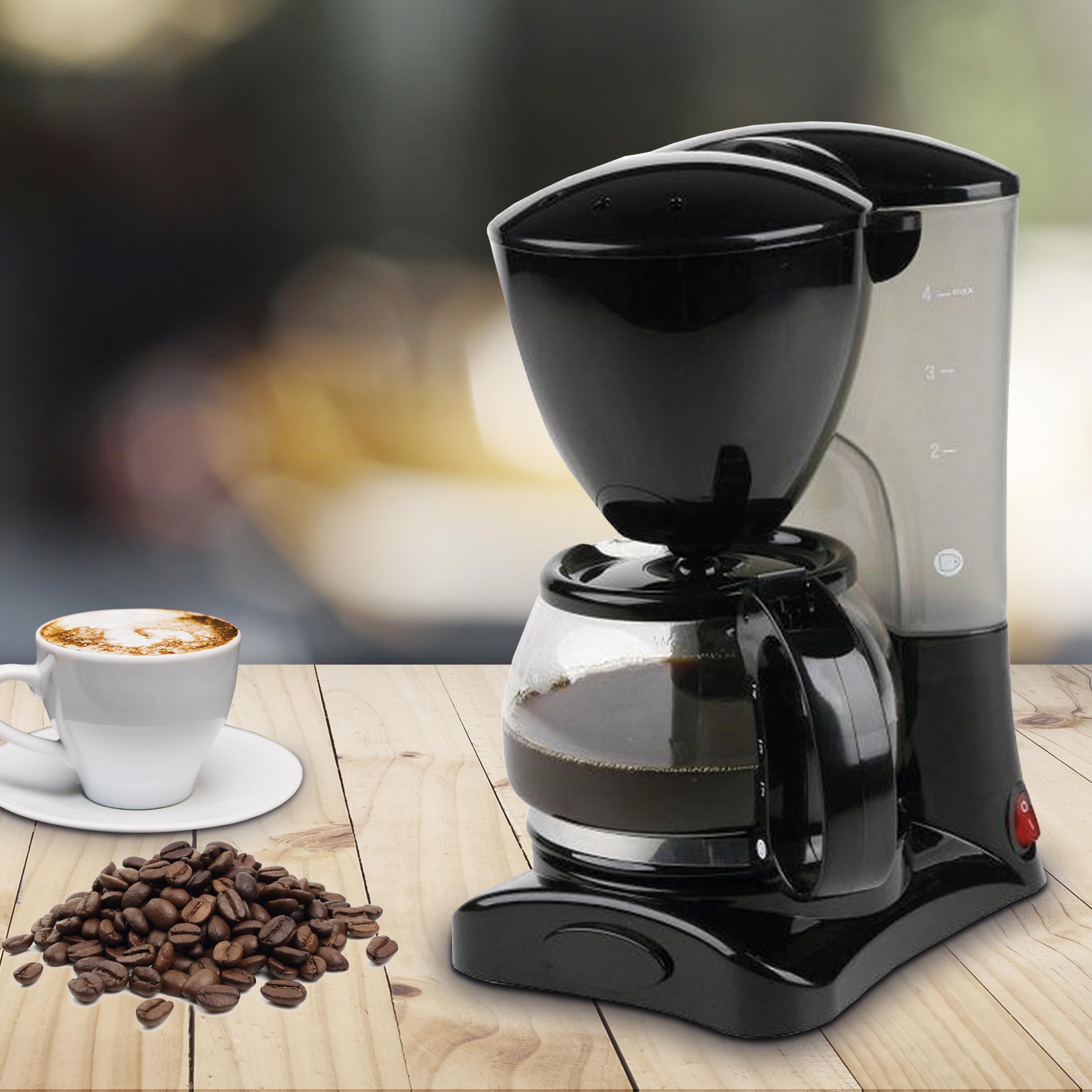 Cafetera de Goteo para 6 Tazas: Funciones Anti Goteo, Mantenimiento de Temperatura y Más