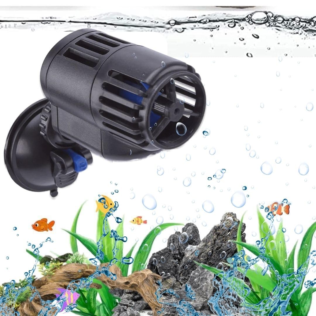 VAYINATO JVP-120 (6W | 3000L/H | Suitable For 3 Feet Tank) Mini Wave Maker Power Head with Suction Cup For Aquarium Fish Tank (B0BT4P6272) Amazon Price History, Amazon Price Tracker