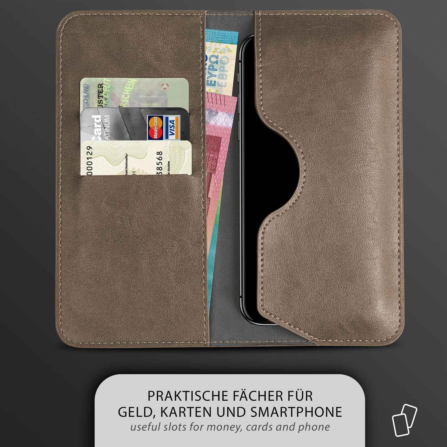 Per Xiaomi Redmi Note 13 Pro 4G Custodia per cellulare in pelle con disegno colorato (lupo bianco