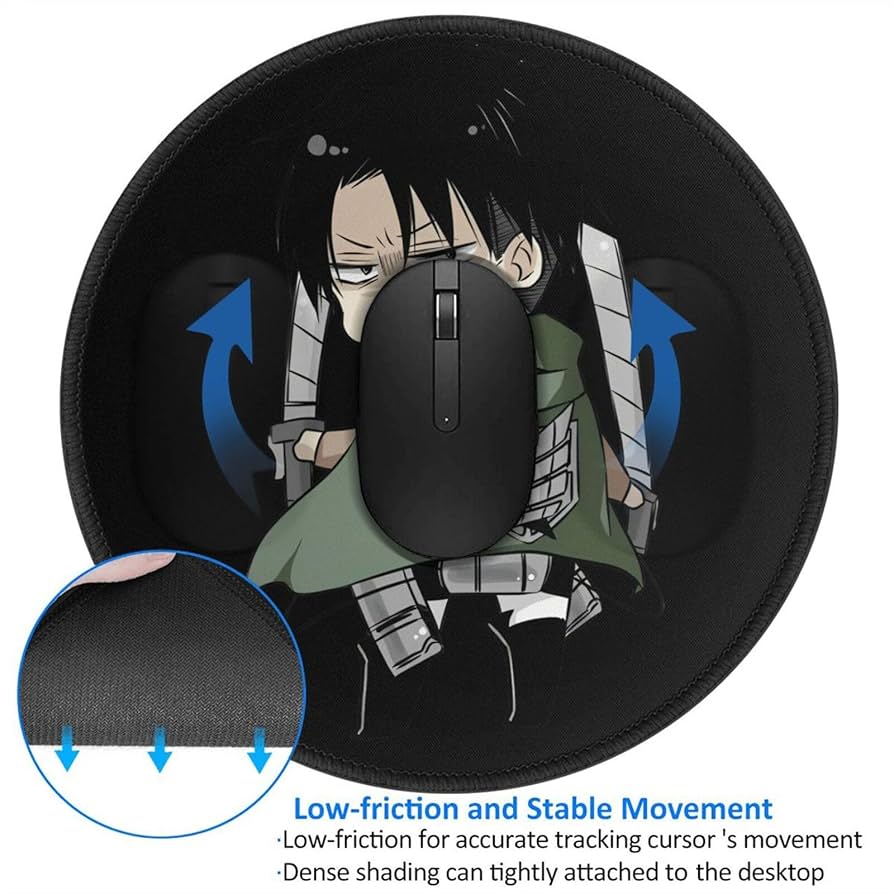 未使用品　進撃の巨人　peaceful days マウスパッド　リヴァイ兵長 未使用品 進撃の巨人 peaceful days マウスパッド リヴァイ兵長