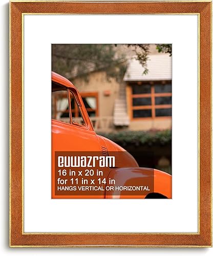 Miniatura 104 de Marco de gamuza de 10 x 13 pulgadas, marco individual, elegante marco verde de 10 x 13 pulgadas con paspartú para fotos de 8.5 x 11 pulgadas, para