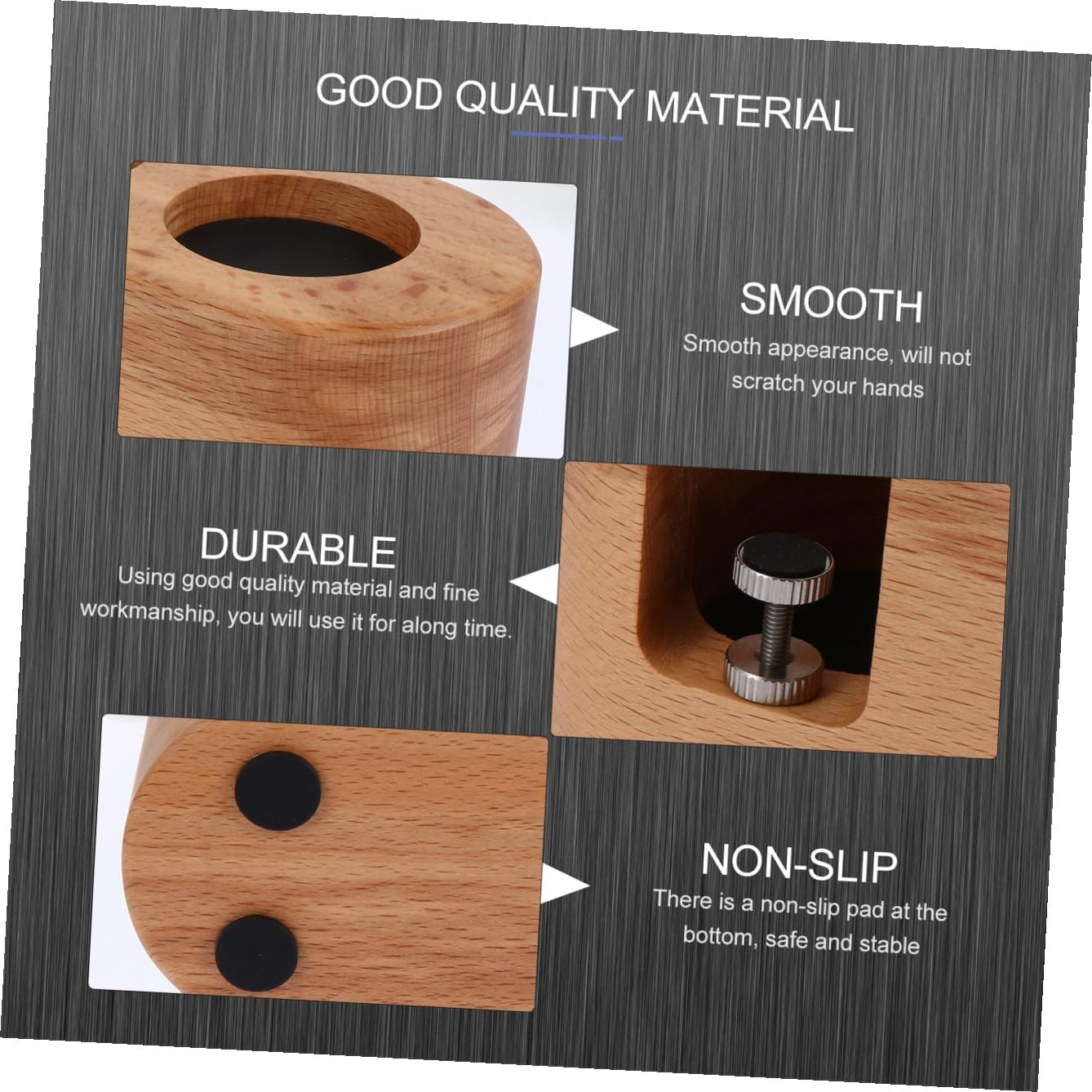 Mikinona Stand Tamper Holder Press Powder Base for Espresso Machine Compact Support Rack for Brewing Hammer