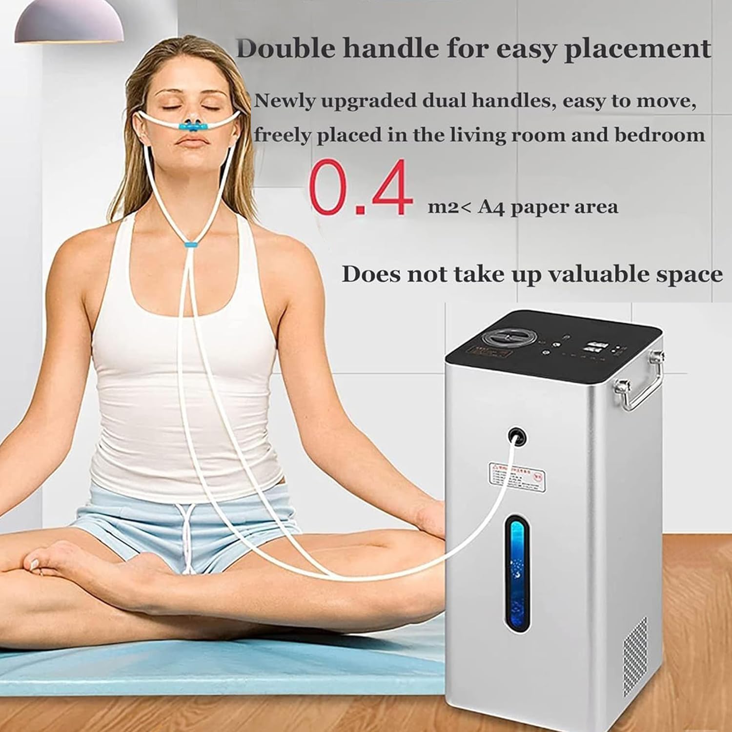 Amazon | MUDOU 水素水生成器 水素吸入機 450(300 H+150 O) ml/分