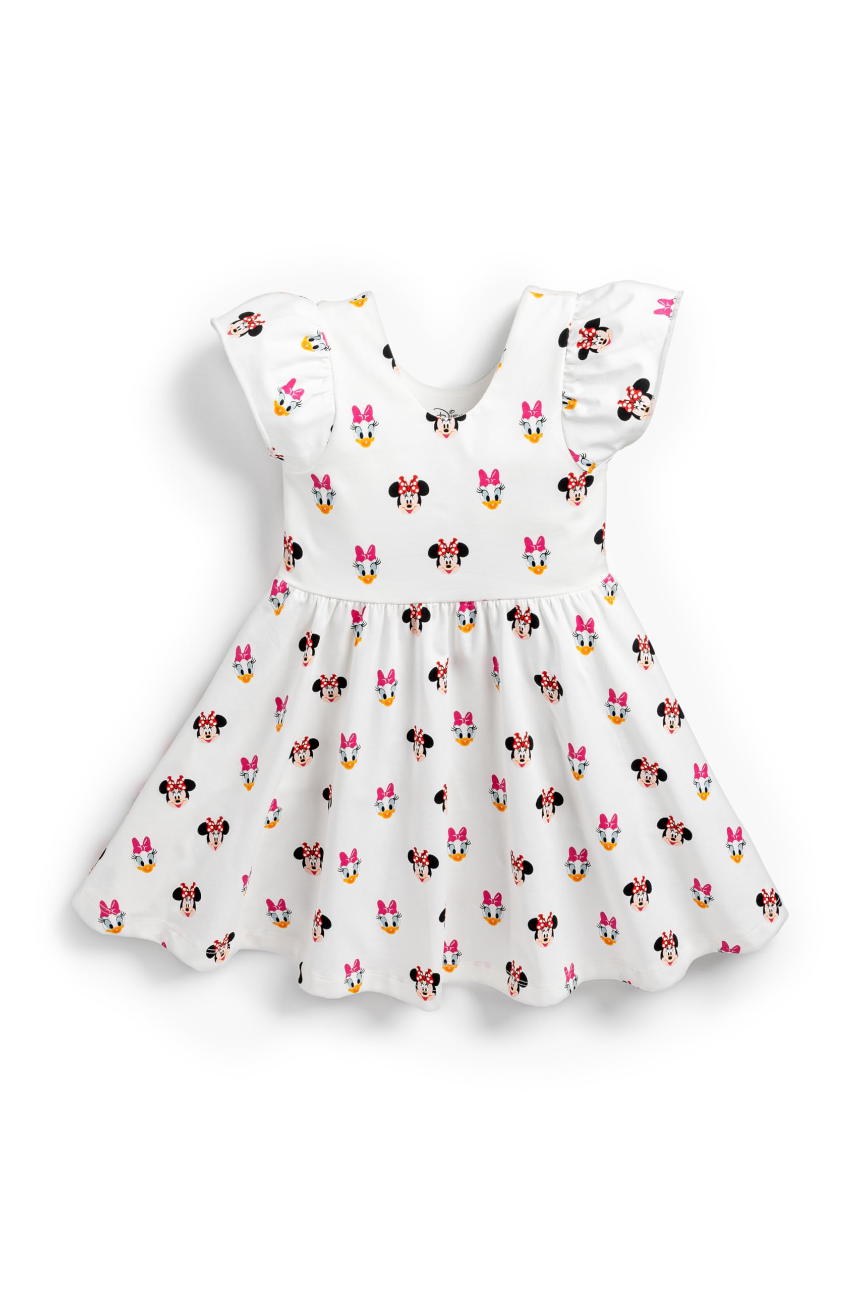 monica + andy Short Sleeve Let's Dance Dress, Organic Cotton Playwear Clothes for Girls, Kids, Toddler &amp; Infant Sizes