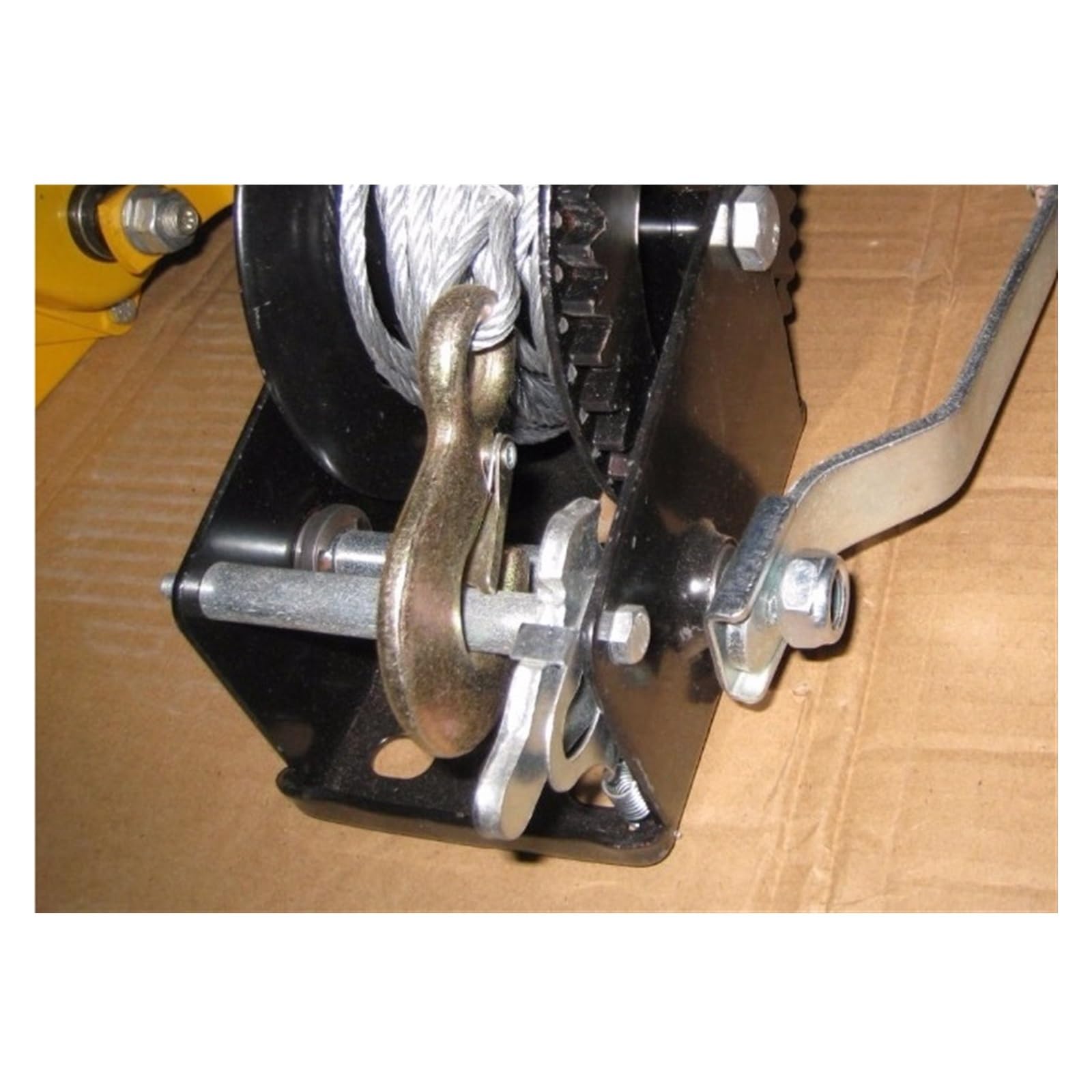 Verricello a mano Verricello Manuale Automatico For Camion Verricello For Barche Da 500lbX8M--800lbX10M Con Fune E Gancio, Strumento Di Riparazione Pneumatici For Estrattore Manuale Per il traino di r