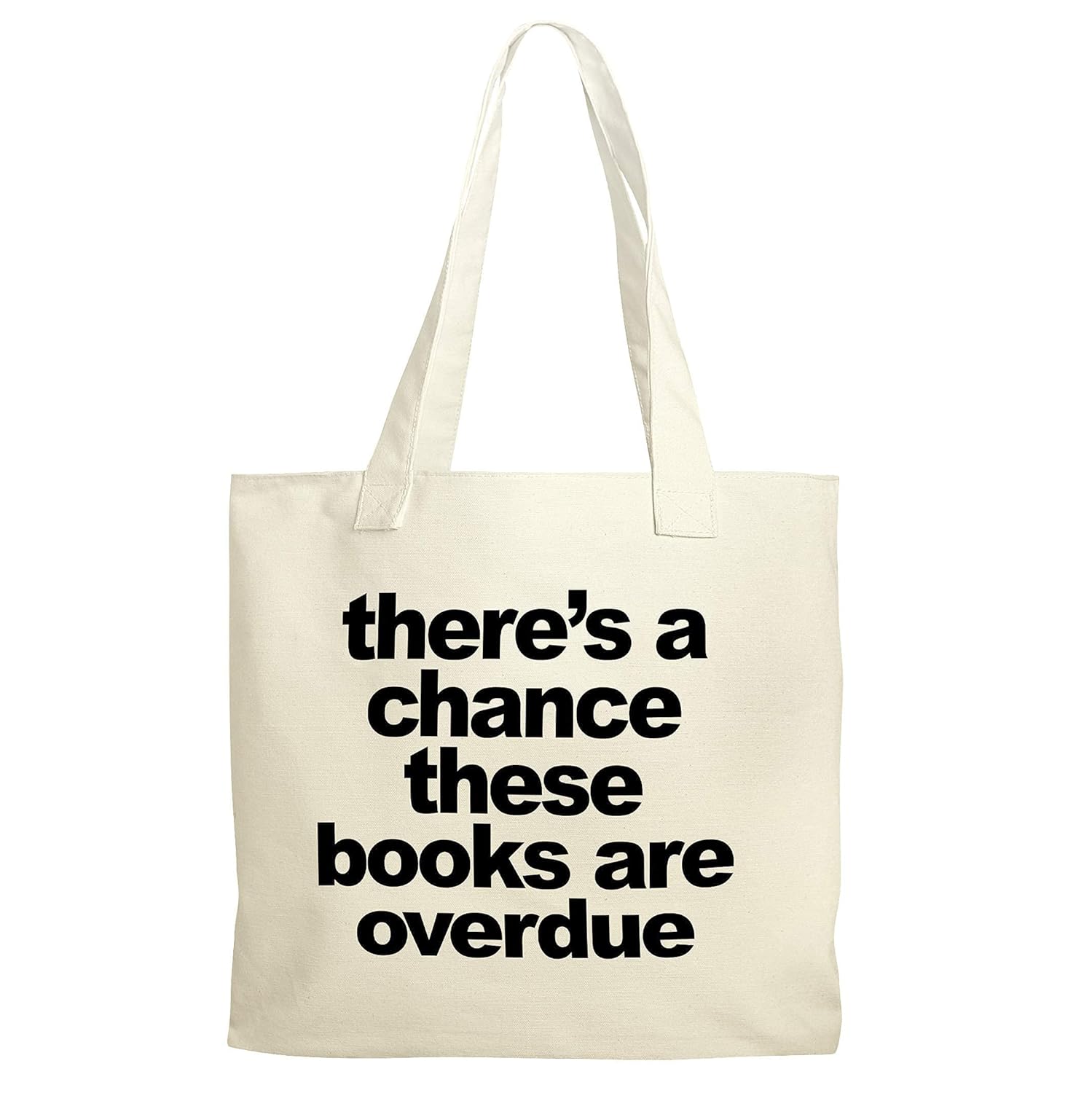 canvas library bag