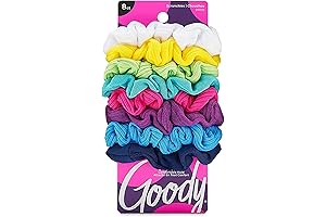 Little Girls Hair Scrunchies Premium Velvet Hair Elastics Goody Ouchless Hair Accessories...