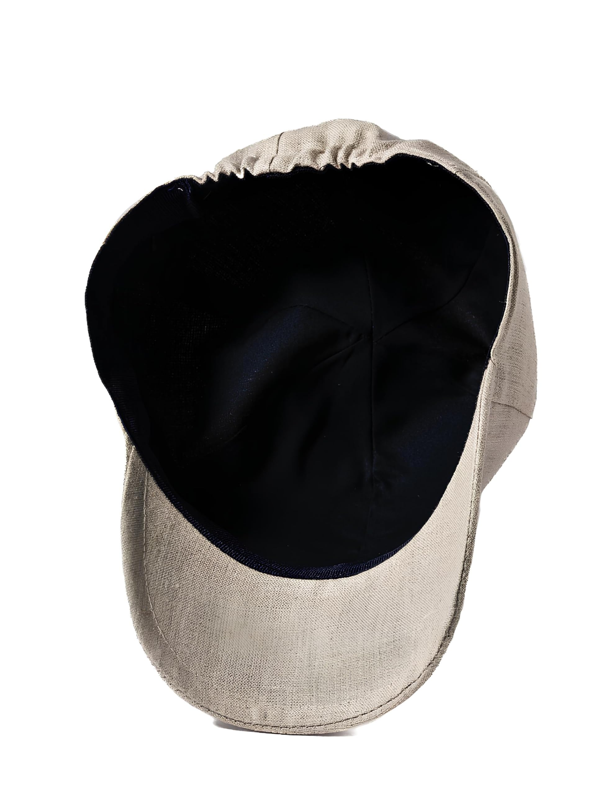 Cappellino Baseball Uomo Estivo 100% Lino Made in Italy - Taglie 55-62, Visiera, Fodera Cotone Traspirante, Anti-UV