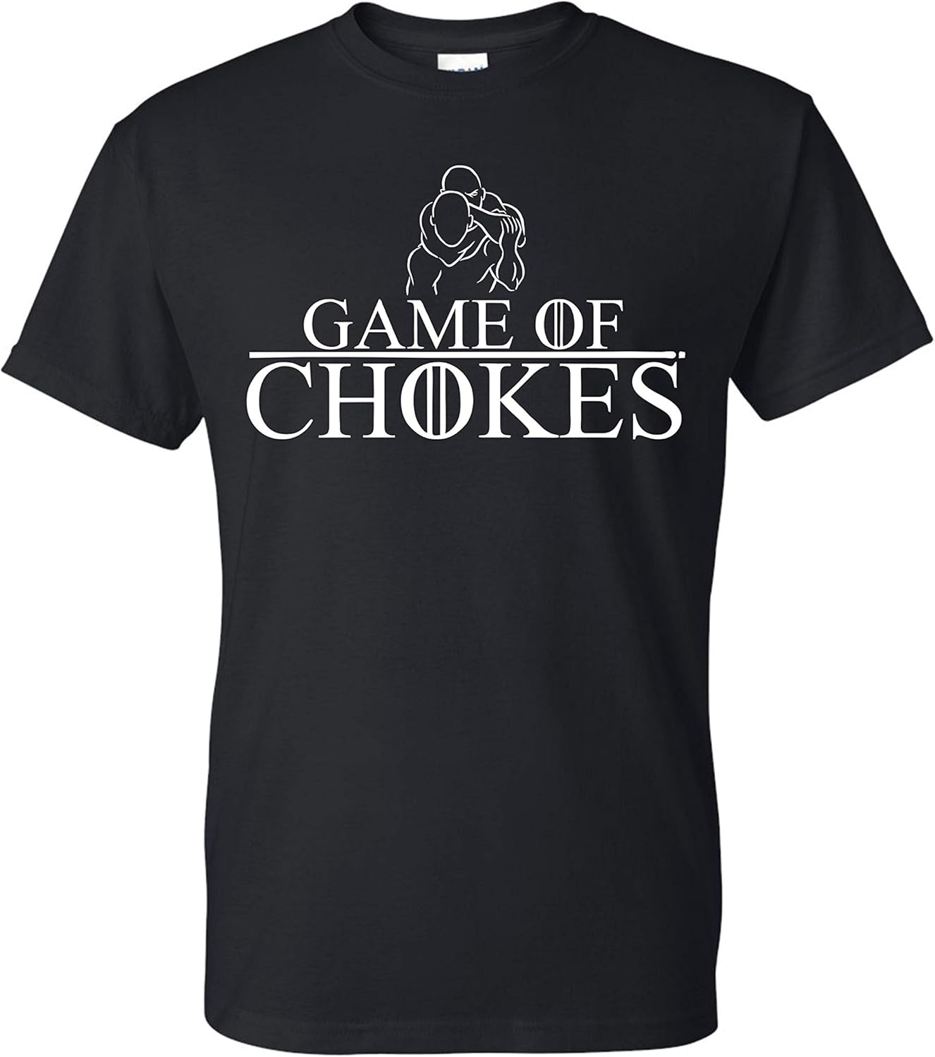 Game of Chokes Funny Jiu Jitsu BJJ Unisex TShirt Clothing, Shoes & Jewelry