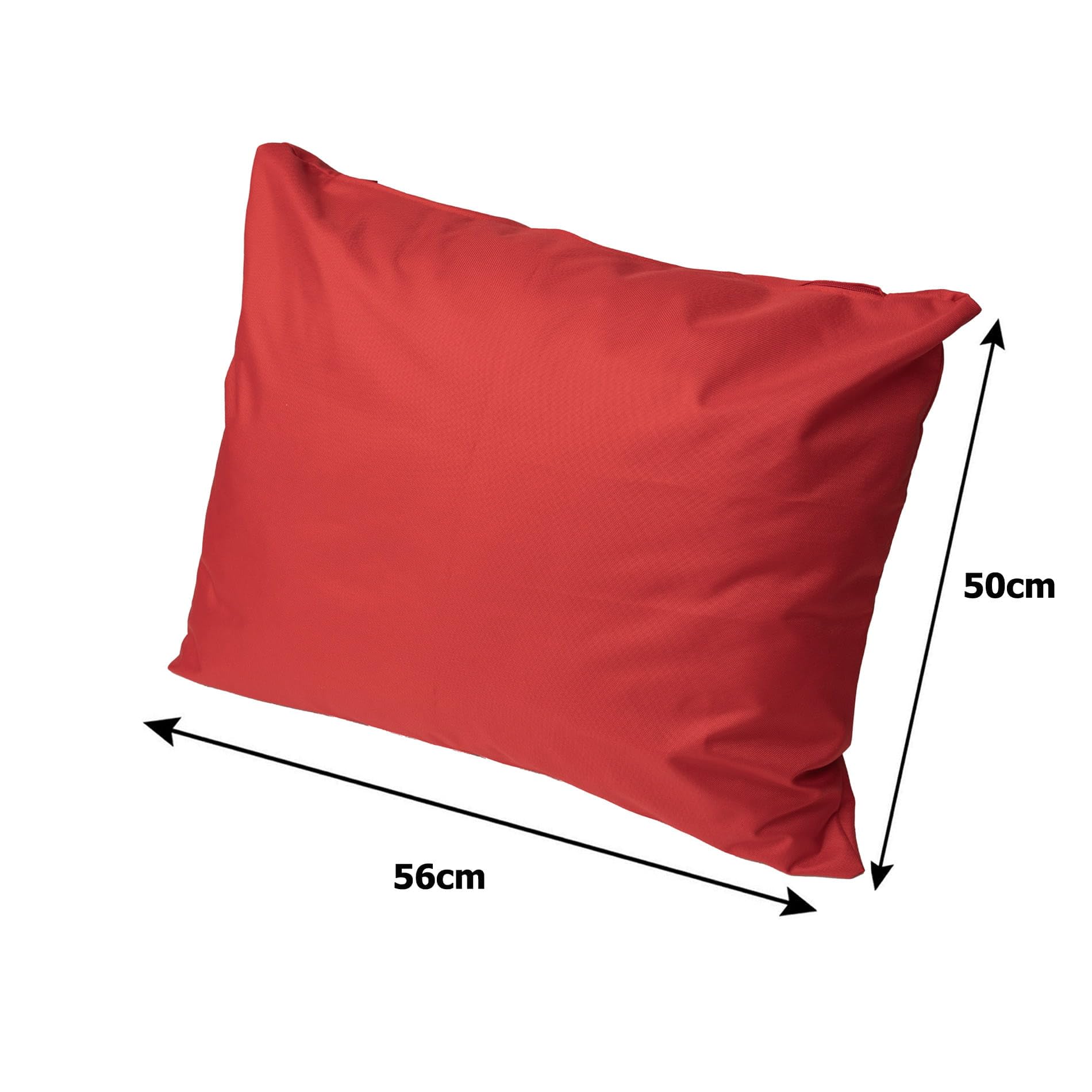 SET Coussins de jardin en rotin 4-5 places – Pour canapé, chaise à bascule et salon, confortables pour intérieur et extérieur, polyester - imperméable (rouge, 160x60x50 cm / 2x 50x56 cm)