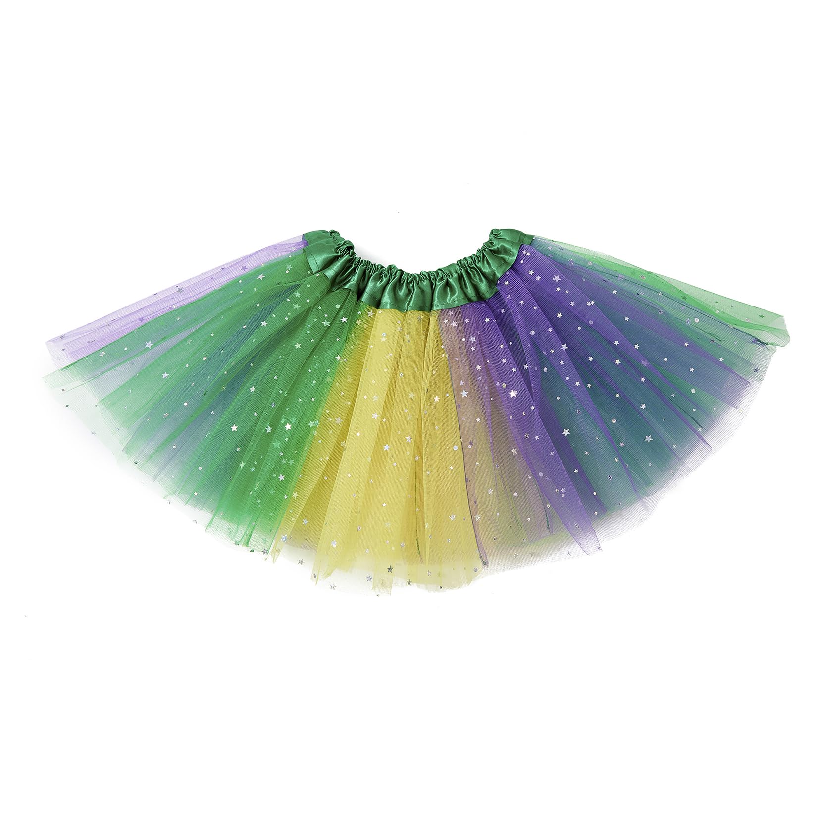 Century Star Sparkle Tutu for Girls Toddler Kids Dress up Birthday 2-8Y