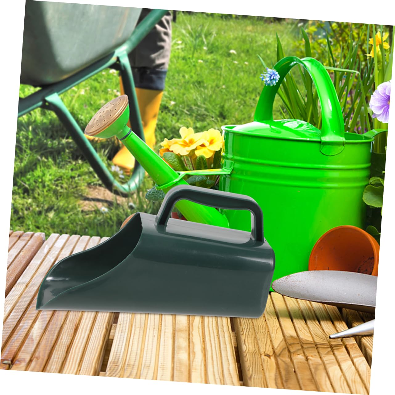 Homoyoyo 4piezas Pala De Jardín y Cuchara De Suelo Herramienta De Jardinería Multifuncional para Plantas Suculentas y Bonsáis Plástico Resistente y Práctico para Trasplante y Cuidado