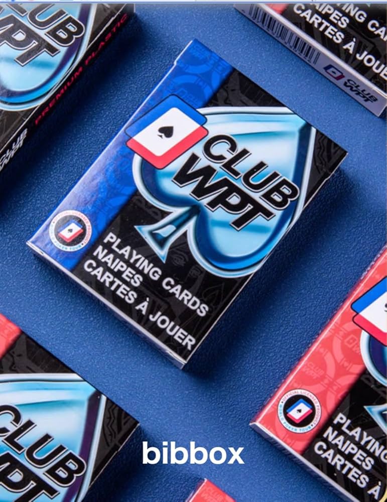 トランプ　ポーカー専用　WPT専用　赤青セット　10個ずつ トランプ ポーカー専用 WPT専用 赤青セット 10個ずつ トランプ