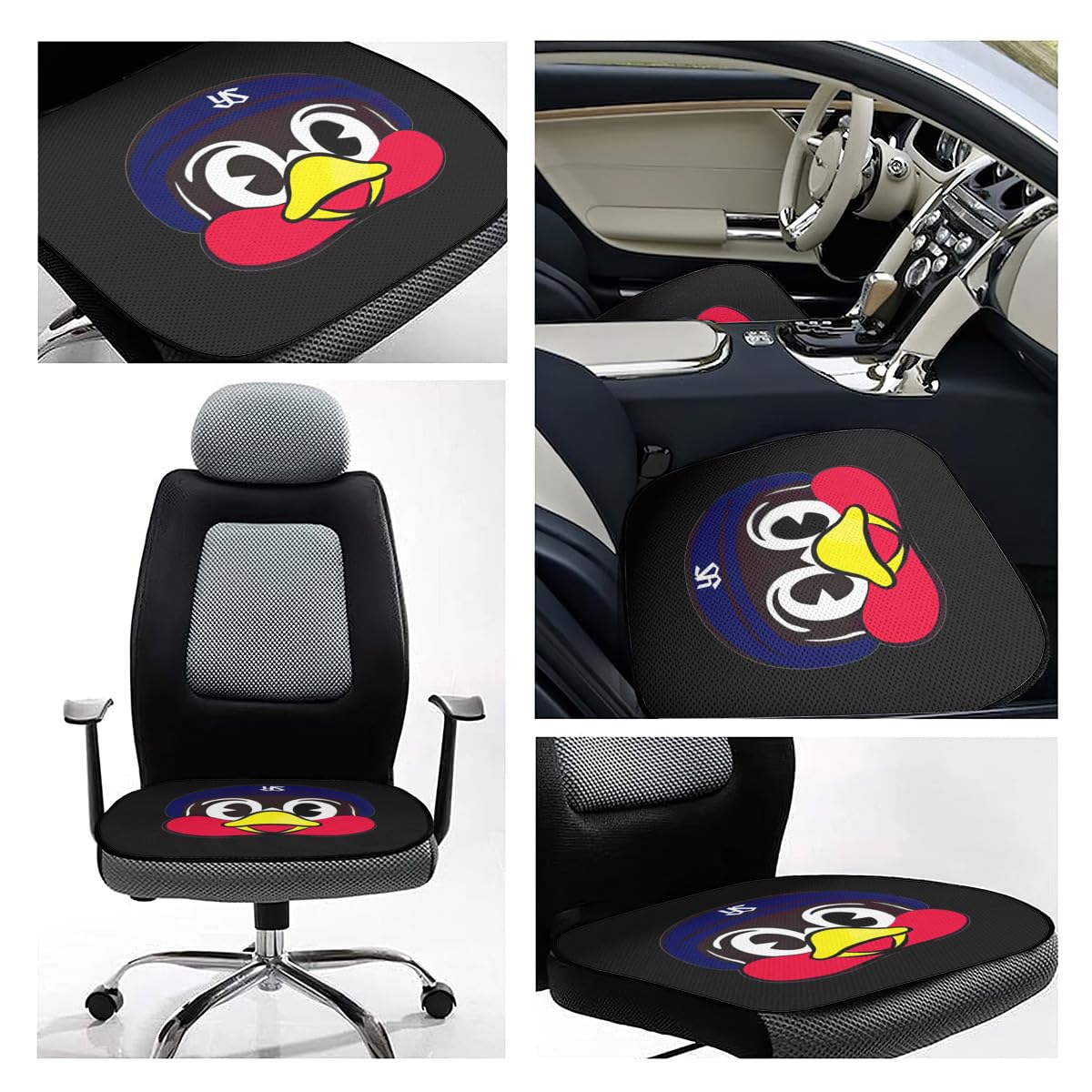 Amazon.co.jp: 東京ヤクルトスワローズ つば九郎 車用アイスシルク