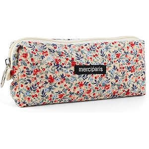 Trousse Scolaire - Organisateur De Papeterie - Velours Côtelé - Haute