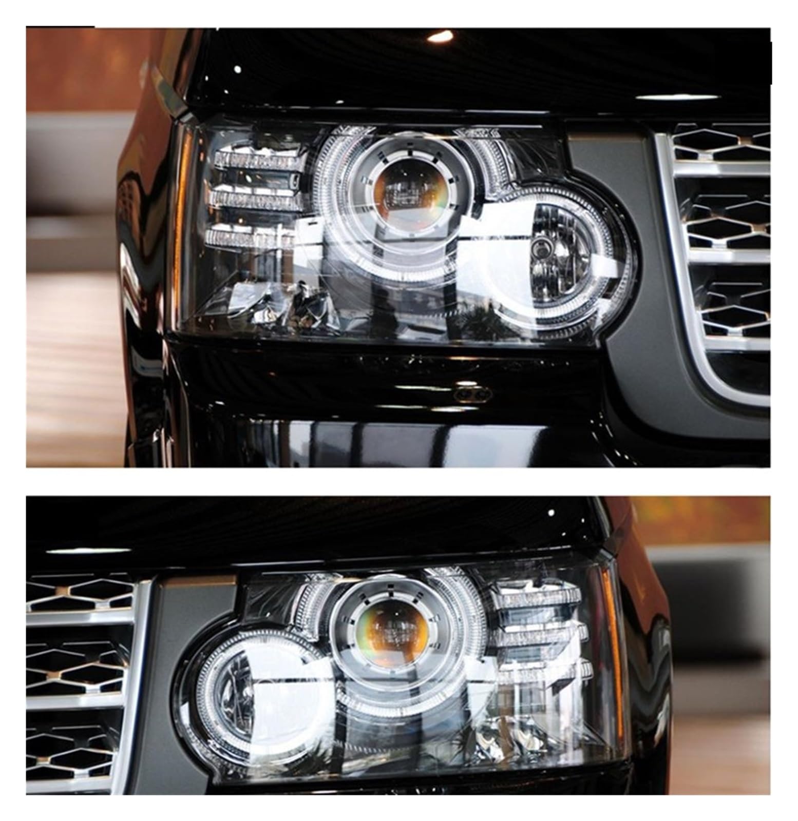 Scheinwerfer Abdeckung Für Land Rover Range Rover Executive 2010-2012 - Links Und Rechts