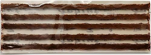 Miniatura 5 de ZERINT TS-260C30 - Tiras de goma para reparación de neumáticos, 30 unidades, 14 x 8 pulgadas, color marrón, tapones de reparación de neumáticos,