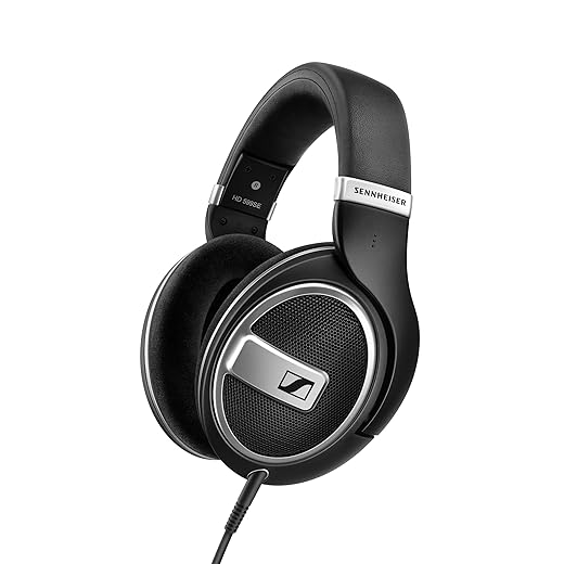 Sennheiser HD 599 Cuffie Aperte sul Retro, Edizione Speciale, Nero [Esclusiva Amazon]