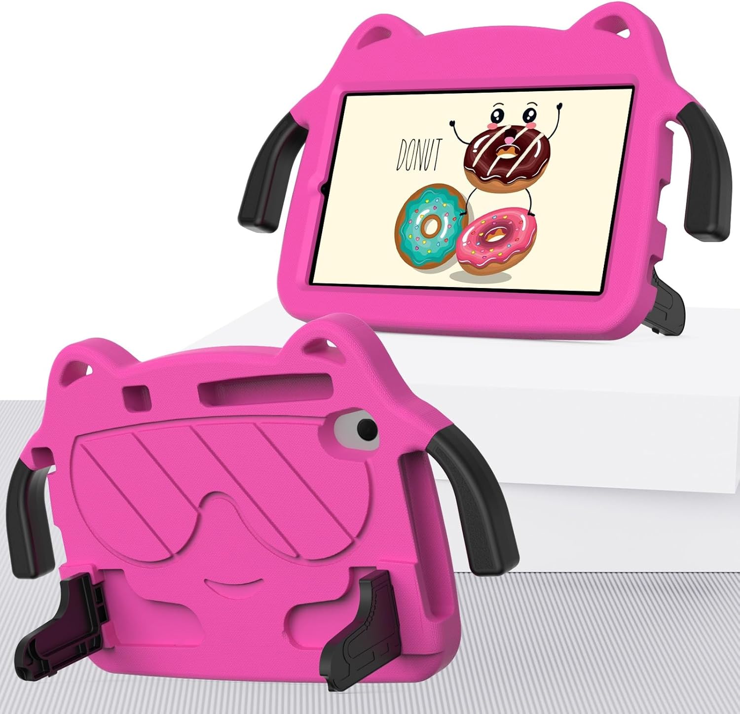 Anti-Yellowing Tablet Case Compatible with Kids Compatible with Walmart Onn 8 inch Gen 4 2024 Model 100135923, Lightweight EVA Protective Case Compatible with Kids, Goal Proof