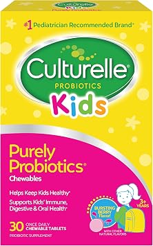 Culturelle Kids Complete Chewable Multivitamin + Probiotic for Kids & Kids Chewable Daily Probiotic for Kids