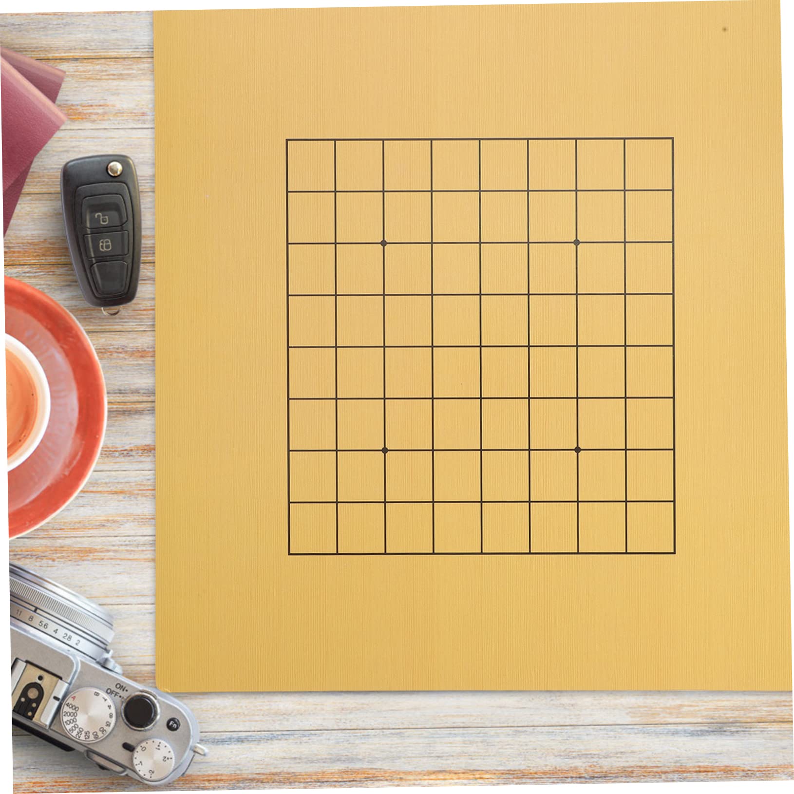 SUPVOX Tablero De Go Portátil Plegable 12.59X11.81In Juego De Mesa Tradicional Accesorio De Ajedrez Go para Niños Y Adultos Ideal para Casa Viajes Y Juegos Infantiles