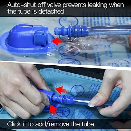 Photo 1 of ****similar***
1.5L/2L/2.5L/3L Hydration Bladder, Large Opening Water Storage Bladder Bag, for Cycling Hiking Camping