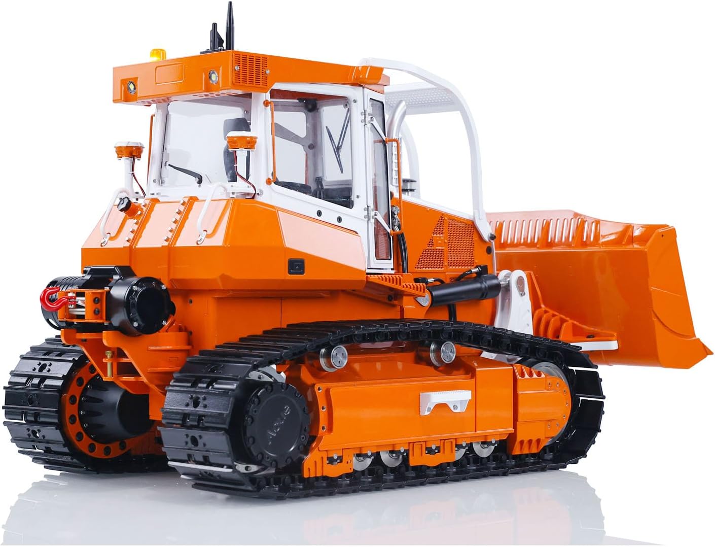 LESU 1/14 RC Hydraulic Bulldozers Model Metalfor 850K RC Construction Dozer Vehicles Model I6S Radio Controller Light Sound