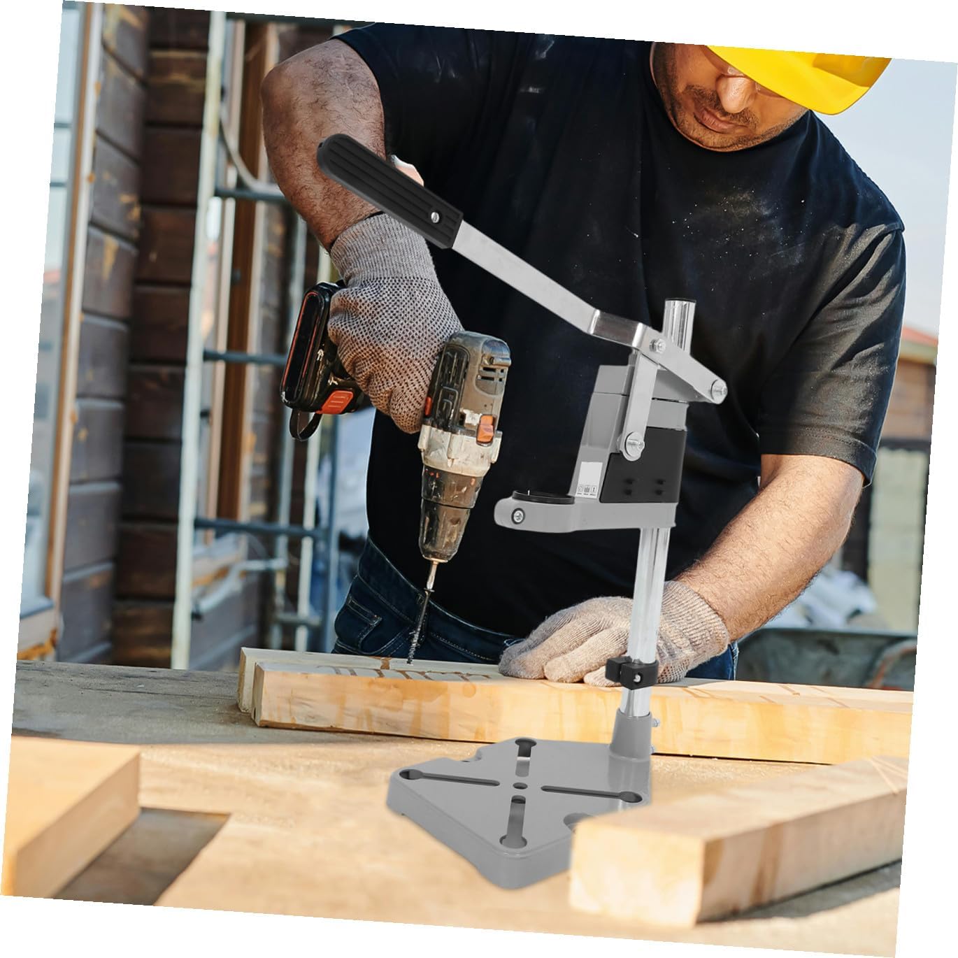 Cabilock Table Electric Drill Press Stand Drill Press Adapter Support Versatile for Power Tools