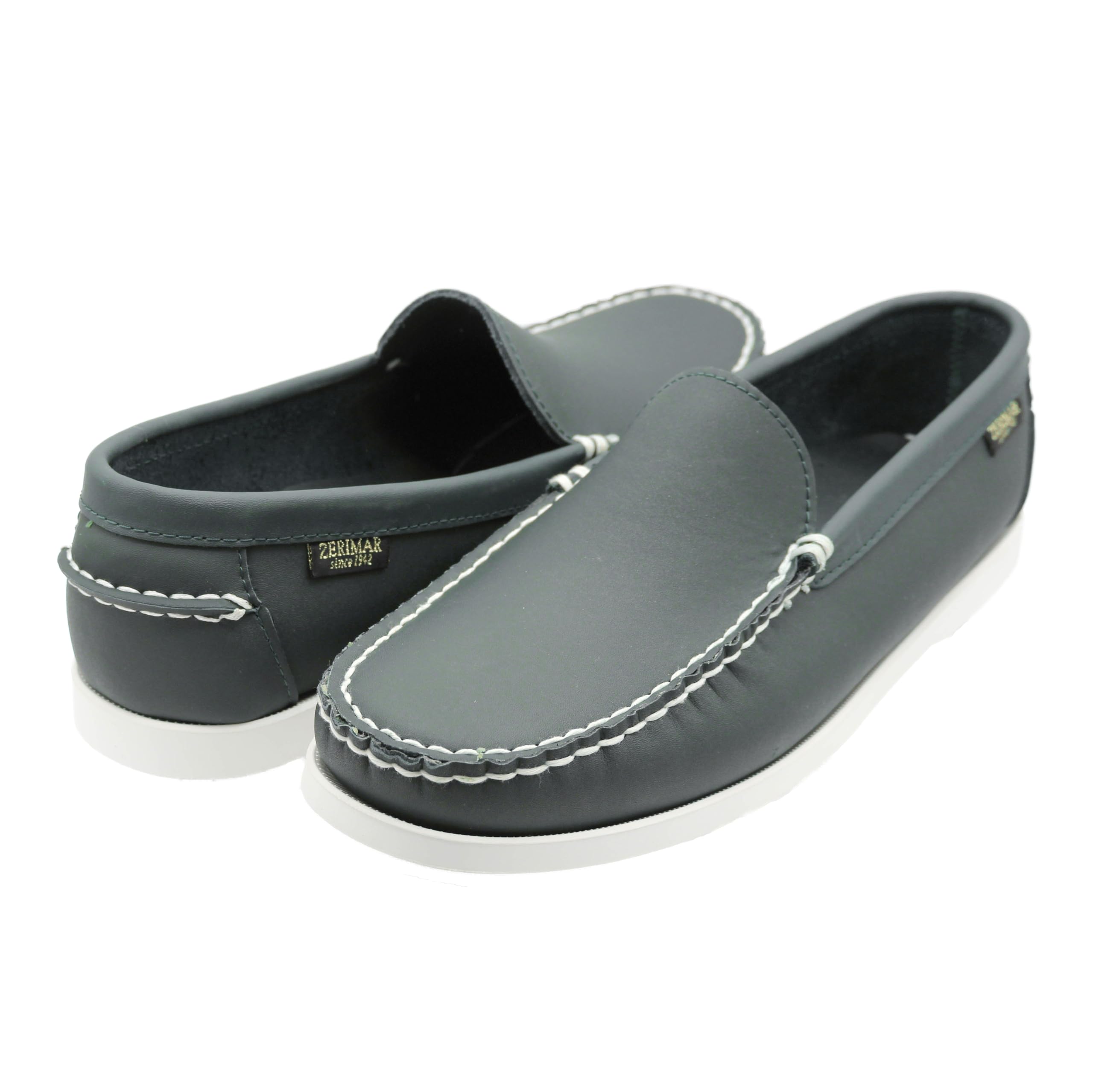 Zerimar Mocasín Náutico para Hombre de Piel Genuina, Calzado Casual Elegante y Ligero para Uso Diario o Formal, Zapato Cómodo
