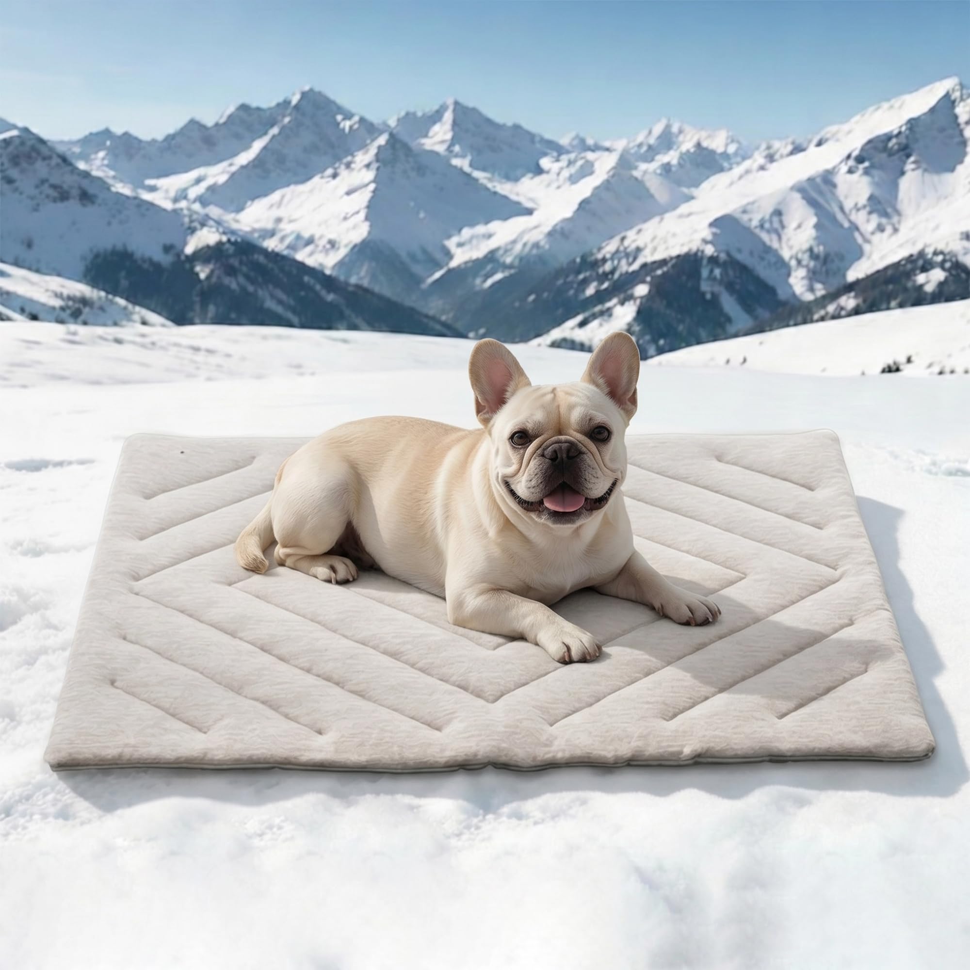 Tapis de refroidissement pour chien confort été sieste fraîche maison et voyage