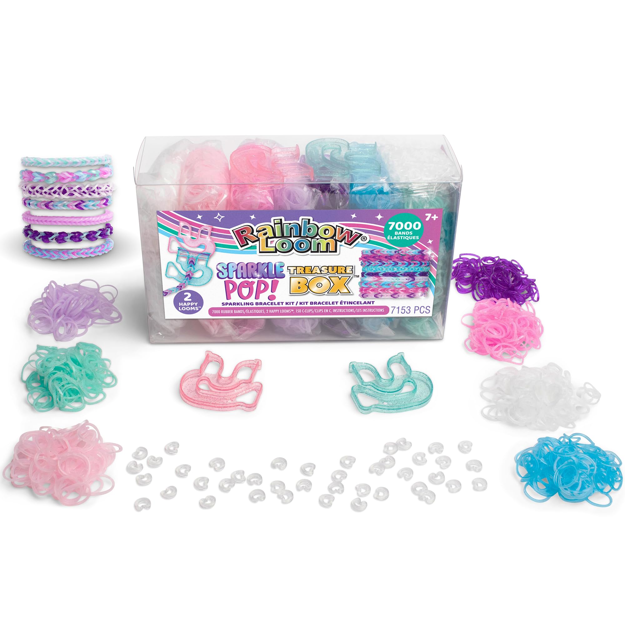 Amazon.com: Rainbow Loom: Treasure Box - Sparkle Pop! Edition