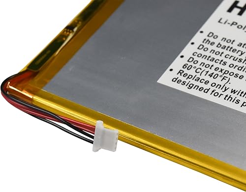 Miniatura 5 de HQRP Batería compatible con RCA de 10 pulgadas Viking Pro RCT6303W87 RCT6303W87DK RCT6K03W13 Tablet PT3090135 3.7v 4Ah 4600mAh