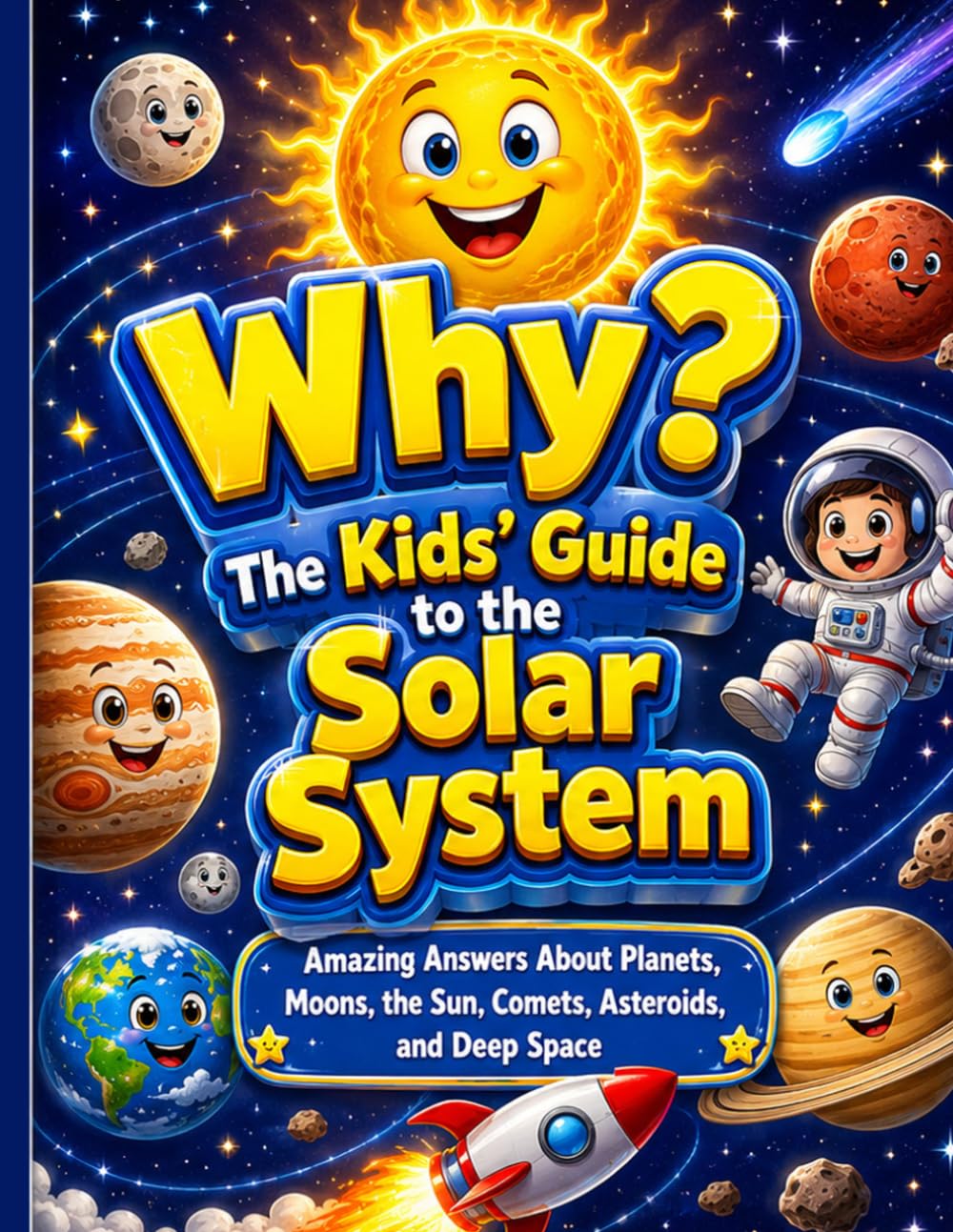 Why? The Kids’ Guide to the Solar System: Amazing Answers About Planets, Moons, the Sun, Comets, Asteroids, and Deep Space