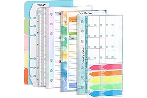 Monthly Weekly Planner Refills: Ultimate Budgeting Solution for A6 Binders