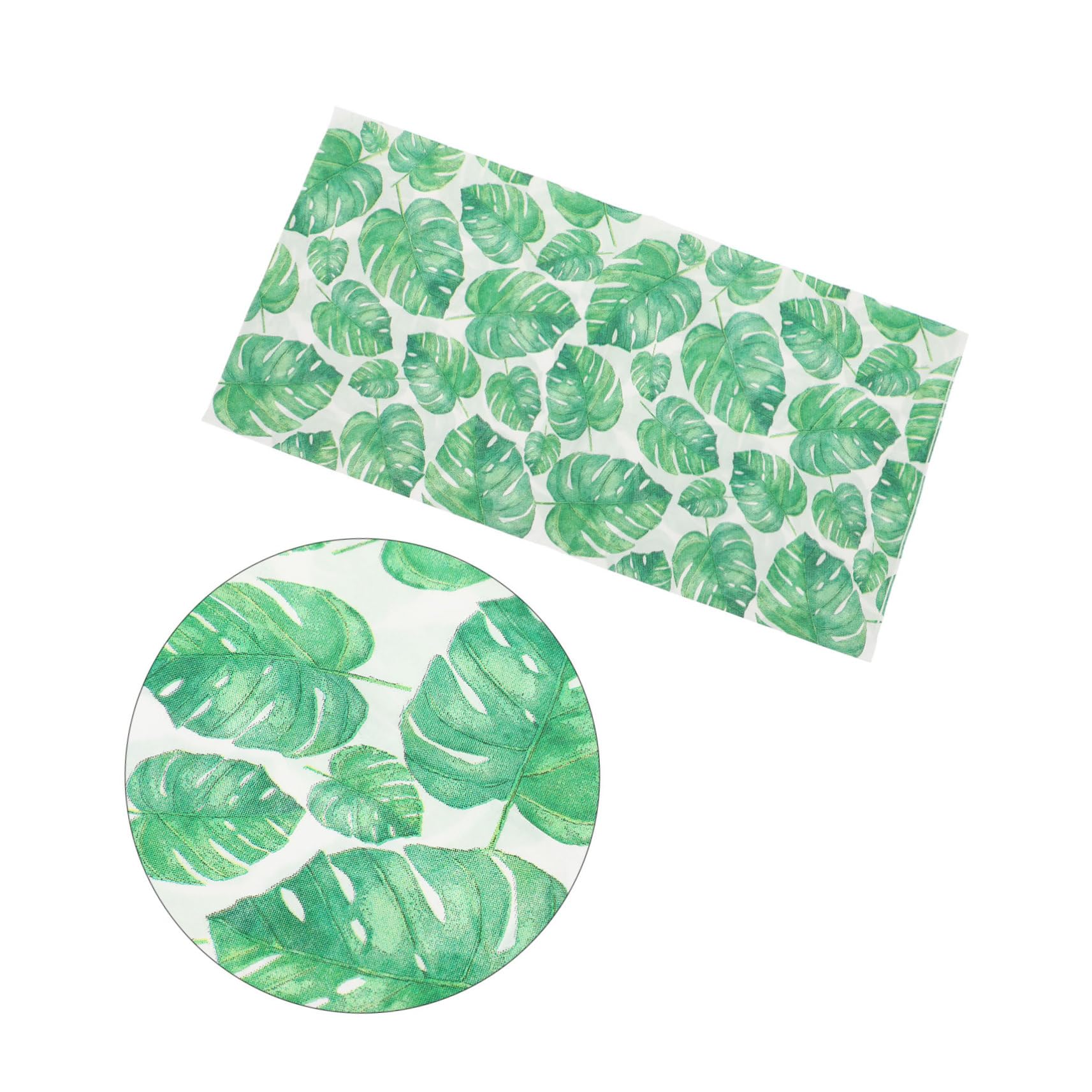 Healeved 4piezas Servilletas Decorativas De Fiesta Estampado De Paquete Por Bolsa Para Celebraciones De Verano y Decoración De Eventos
