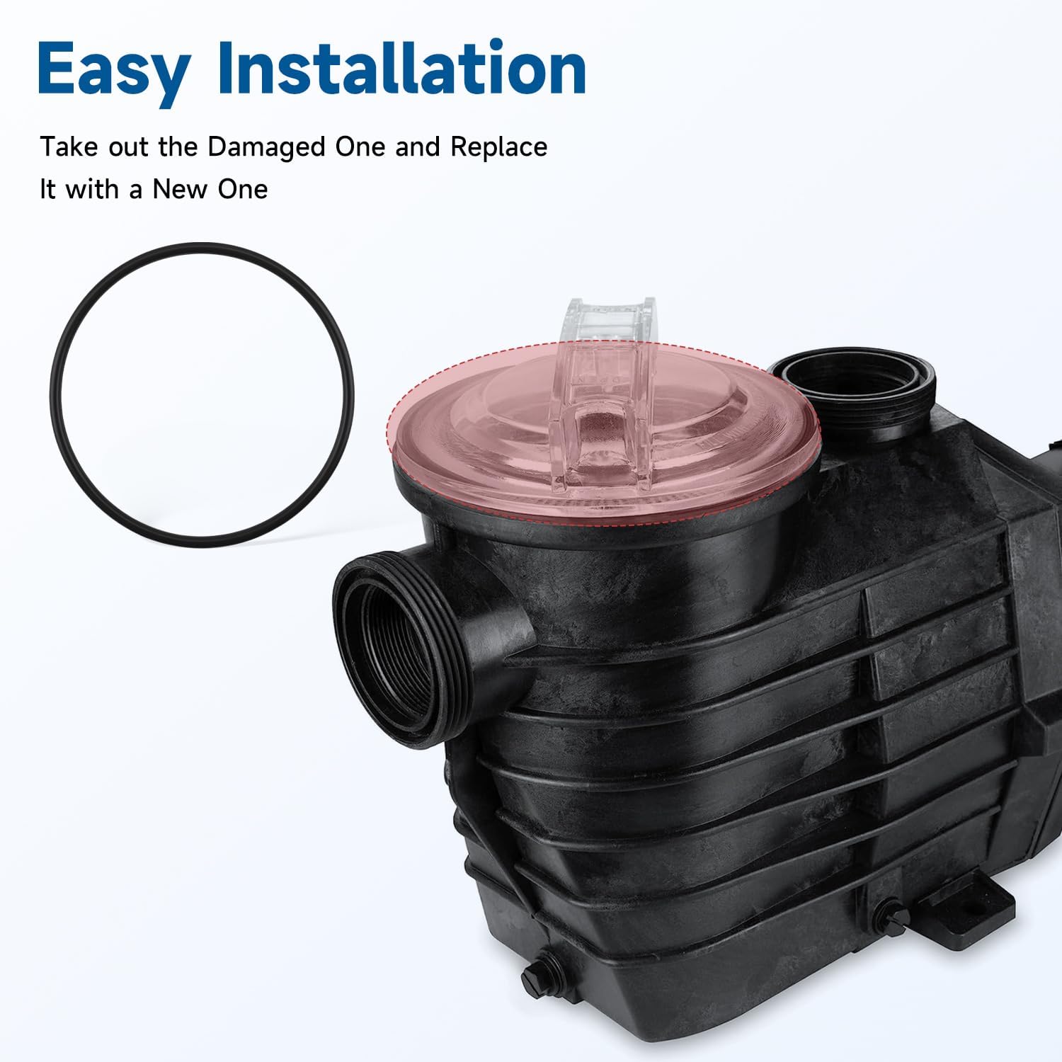 Pool Pump O-Ring NEP2135 Compatible with Pure-line Doheny’s Blue Wave