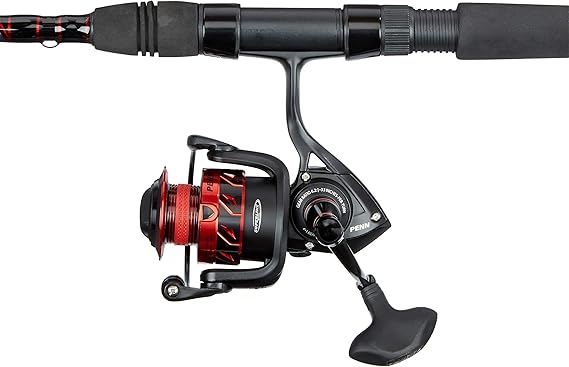 Amazon Com Penn Frciiiml Fierce Iii Spinning Combo 2500 Sz 5 Brg Reel Sports Outdoors