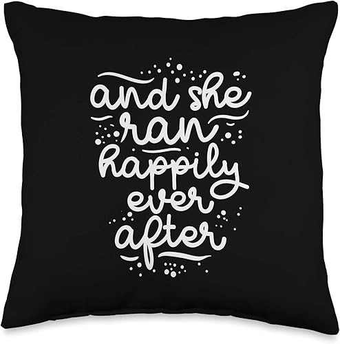 Miniatura 4 de Funny Running Marathon Runners - Almohada para mujer (18.0 x 18.0in), multicolor