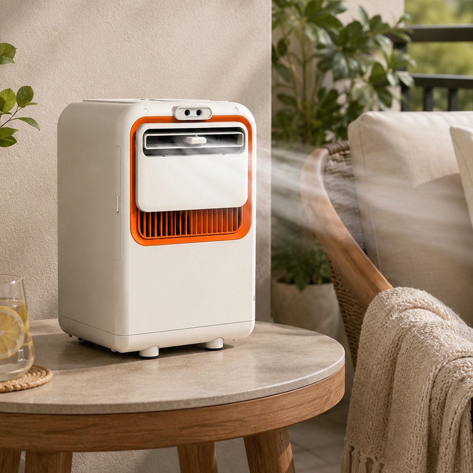 Agreilduite Multicolor Tent Air Conditioner, Compact 580W Personal Cooling For Camping