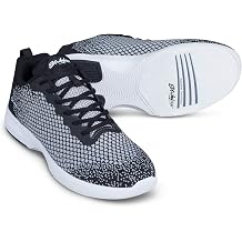 KR Strikeforce Aviator Mens Athletic Bowling Shoes with Fixed Heel and Slide Pads for Right or Left Handed Bowlers