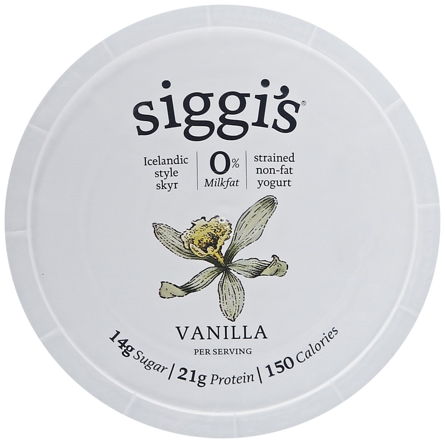 Buy siggi’s Icelandic Strained Nonfat Yogurt, Vanilla, 24 oz. Thick, ProteinRich Yogurt Snack