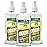 SweatX Extreme Odor Spray - Multipurpose No-Wash Deodorizer - Ideal for Shoes and Gym Clothing - Victory Scent (8 Fl Oz) - 3 Pack